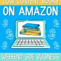 Make & Sell Low Content Books on Amazon